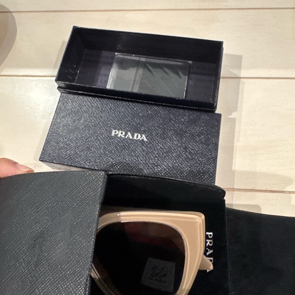 Prada Beige Sunglasses - Picture 8 of 9